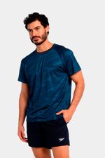 Camiseta Manga Corta Vanquisher Sport Azul Hombre