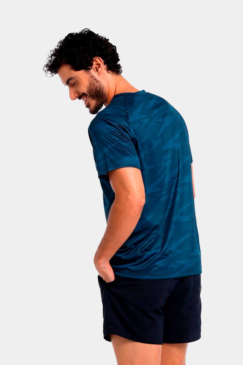 Camiseta Manga Corta Vanquisher Sport Azul Hombre