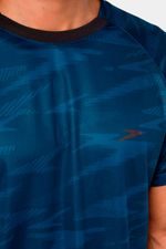 Camiseta Manga Corta Vanquisher Sport Azul Hombre