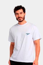 Camiseta Manga Corta Harbor Breeze Blanca Hombre