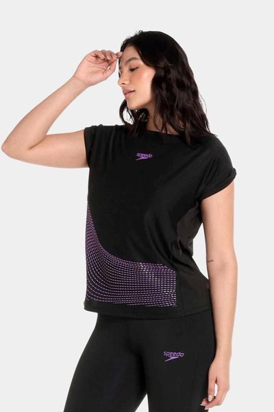 Camiseta Manga Corta Night Vibe Mujer