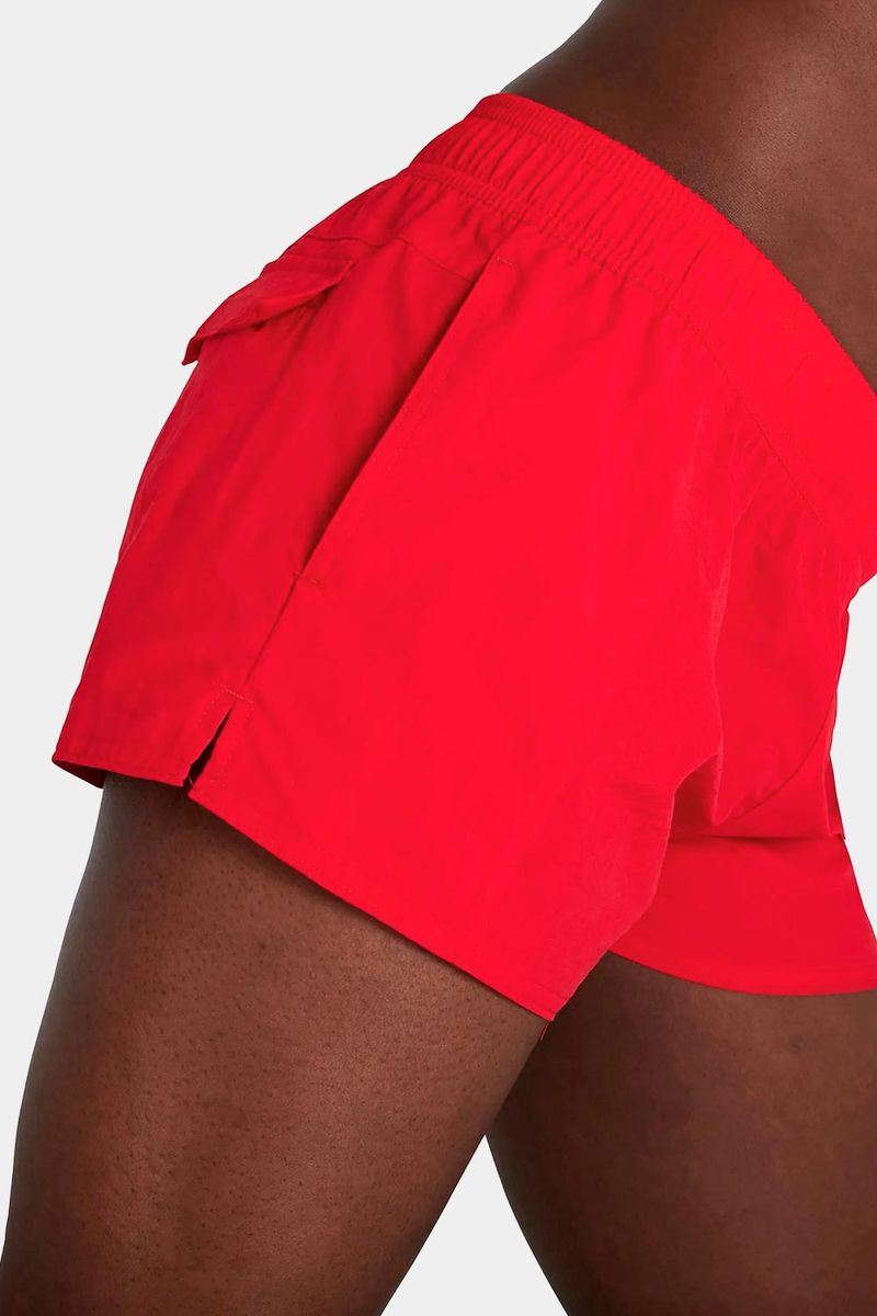 Short Essential Swim Rojo Mujer