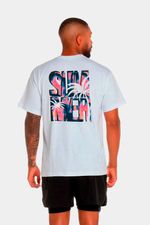 Camiseta Manga Corta Camobright Blanca Hombre