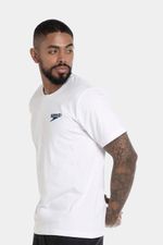 Camiseta Manga Corta Fresco Cubes Blanca Hombre