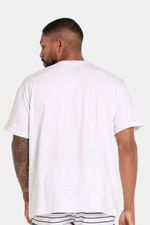 Camiseta Manga Corta F1 Wave Blanca Hombre