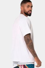 Camiseta Manga Corta Artistic Aqua Blanca Hombre