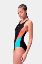 Vestido De Baño Colourblock 2.0 Negro Mujer