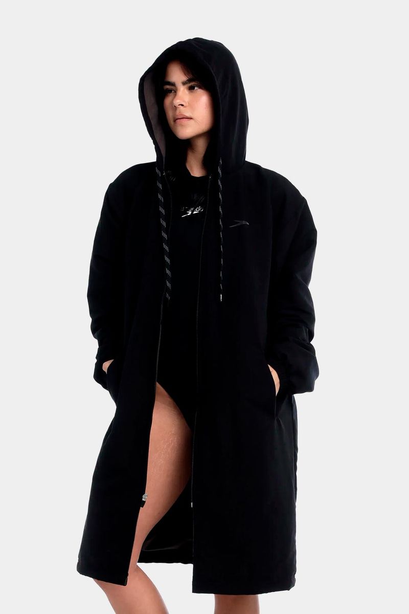 Parka para Natación Vanquisher Unisex Negro Hombre