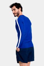 Camiseta Manga Larga Sunshine Turkish Jet Azul Hombre