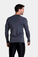 Camiseta Manga Larga Sunshine Speedo Lines Gris Hombre