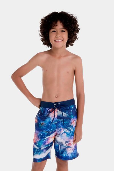 Pantaloneta Shark In Space 17 Pulgadas Junior Masculino