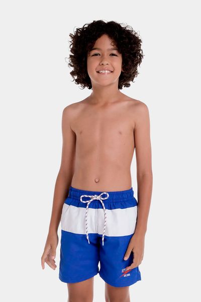 Pantaloneta Peacoat Block Jet 15 Junior Masculino