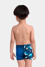 Pantaloneta De Baño Aquashort Sharky Splash Azul Bebé Masculino