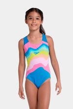Vestido De Baño Splashback Ice Cream Azul Junior Femenino