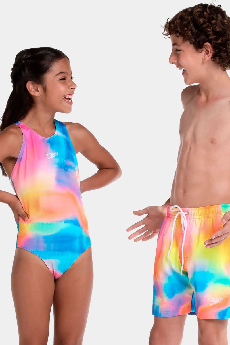 Pantaloneta Ac Rain 15 Pulgadas Multicolor Junior Masculino