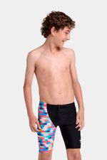 Pantaloneta De Baño Jammer Linear Gradient Negro Junior Masculino