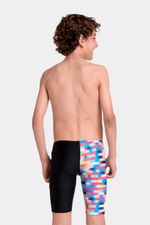 Pantaloneta De Baño Jammer Linear Gradient Negro Junior Masculino