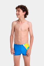 Pantaloneta De Baño Aquashort Punch Palm Azul Junior Masculino