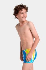 Pantaloneta De Baño Aquashort Punch Palm Azul Junior Masculino