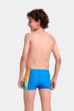 Pantaloneta De Baño Aquashort Punch Palm Azul Junior Masculino