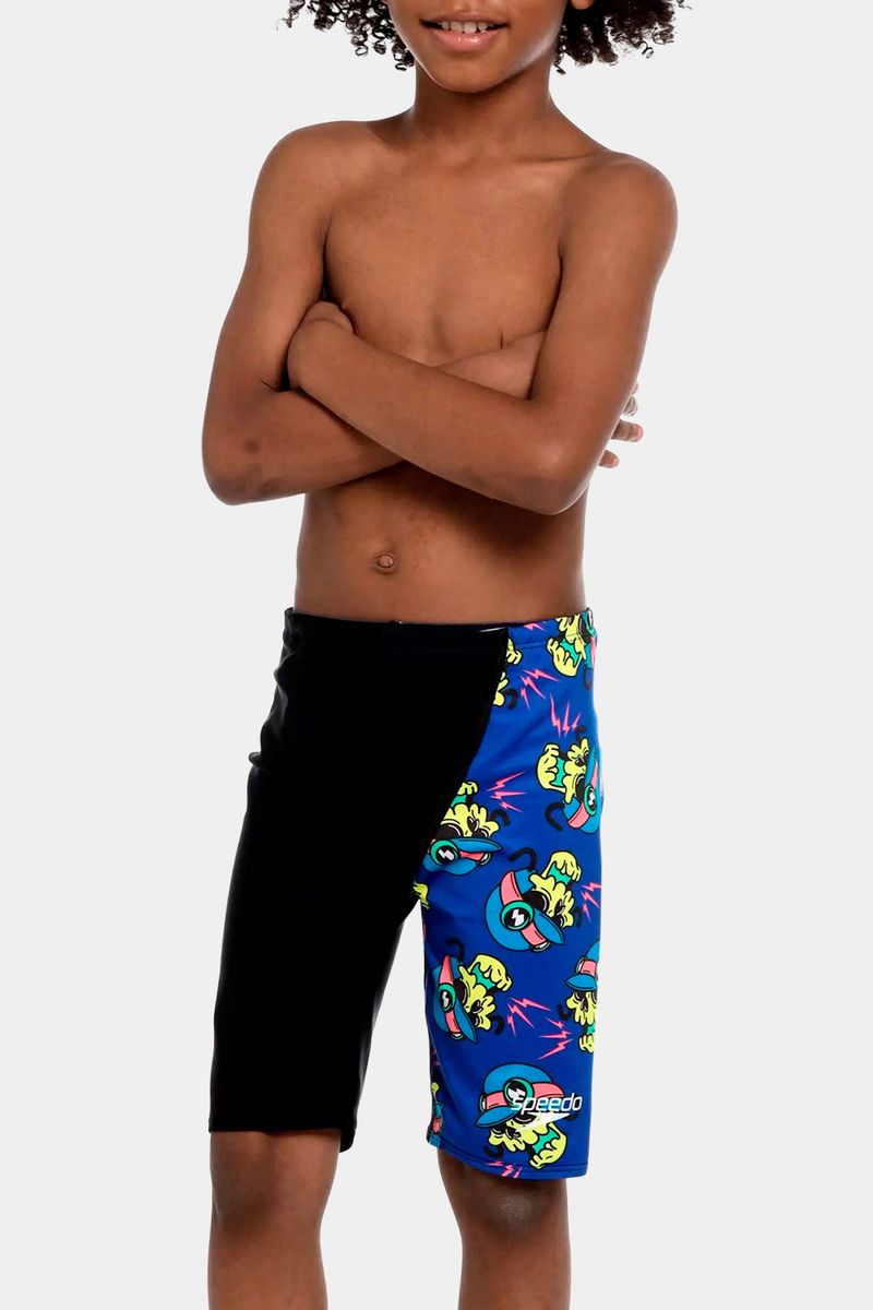 Pantaloneta De Baño Jammer Dare Devil Negro Junior Masculina