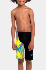 Pantaloneta De Baño Jammer Street Art Race Negro Junior Masculino