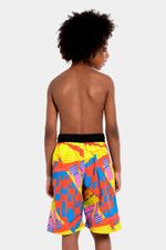 Pantaloneta Street Art Race 17 Pulgadas Multicolor Junior Masculina