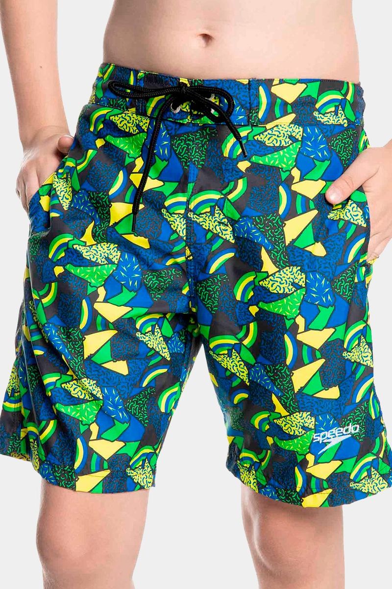 Pantaloneta Junior Energy Abstract 17 Pulgadas Multicolor Masculino