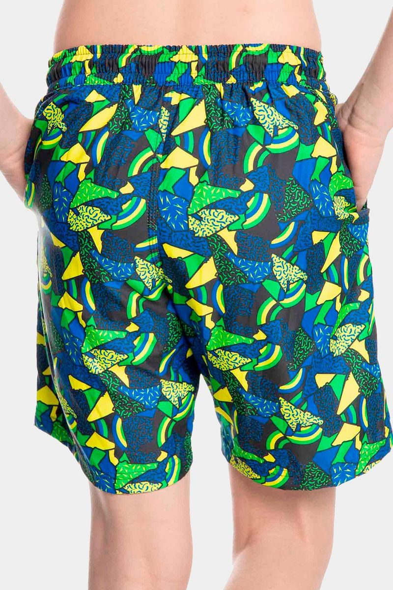 Pantaloneta Junior Energy Abstract 17 Pulgadas Multicolor Masculino