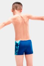 Pantaloneta de baño Digital Panel Aquashort Azul Junior Masculino