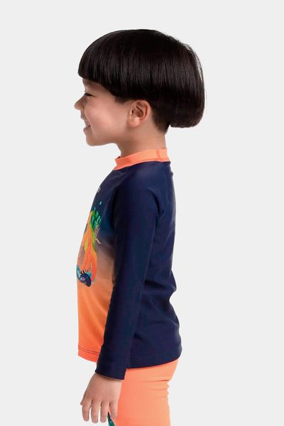 Camiseta Manga Larga Sunshine Dino Dive Squad Bebé Masculino