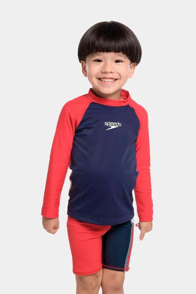 Camiseta Manga Larga Sunshine Monaco Mini Racer Bebé Masculina