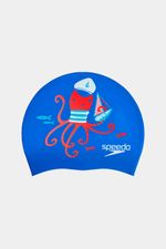 Gorro Printed Slogan Azul Junior