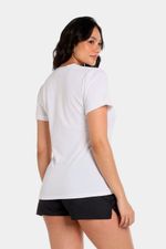 Camiseta Logo Blanco Mujer