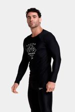 Camiseta Manga Larga Sunshine Coastal Explorer Negro Hombre