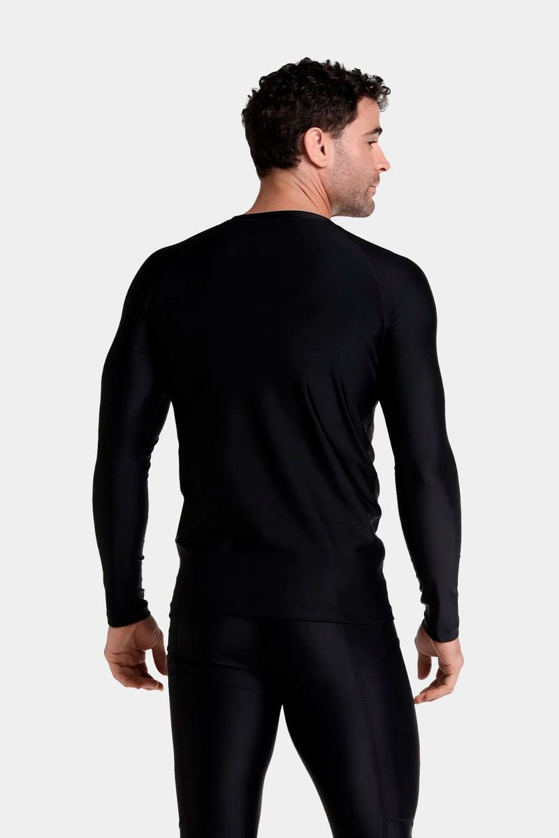 Camiseta Manga Larga Sunshine Coastal Explorer Negro Hombre