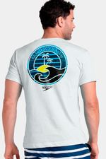 Camiseta Manga Corta Seafome Pulse Blanco Hombre