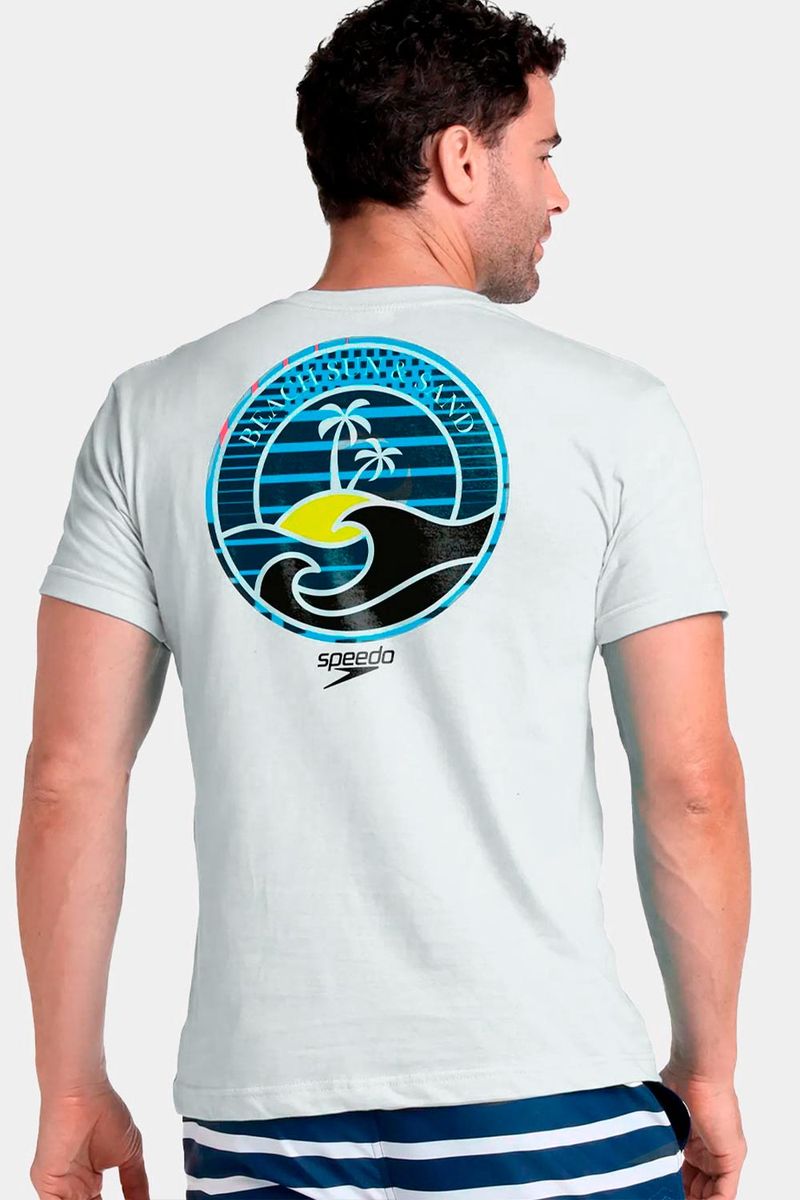 Camiseta Manga Corta Seafome Pulse Blanco Hombre