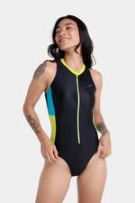 Vestido De Baño Hydrasuit Island Sea Negro Mujer