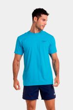 Camiseta Manga Corta Kaluna Artic Azul Hombre