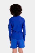 Camiseta Manga Larga Sunshine Peacoat Block Jet Junior Azul Hombre