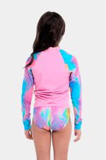 Camiseta Manga Larga Sunshine Hula Blend Junior Multicolor Femenina