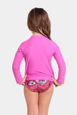 Camiseta Manga Larga Sunshine Parisian Palls Morado Bebé Femenino