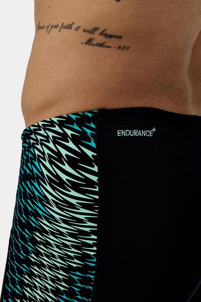 Pantaloneta De Baño Jammer Tech Panel Turquoise Gem Hombre