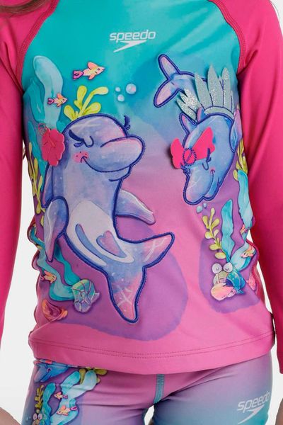 Camiseta Manga Larga Sunshine Reef Explorer Bebé Femenino