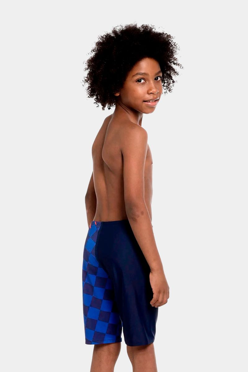 Pantaloneta De Baño Jammer Monaco Drift Azul Junior Masculino