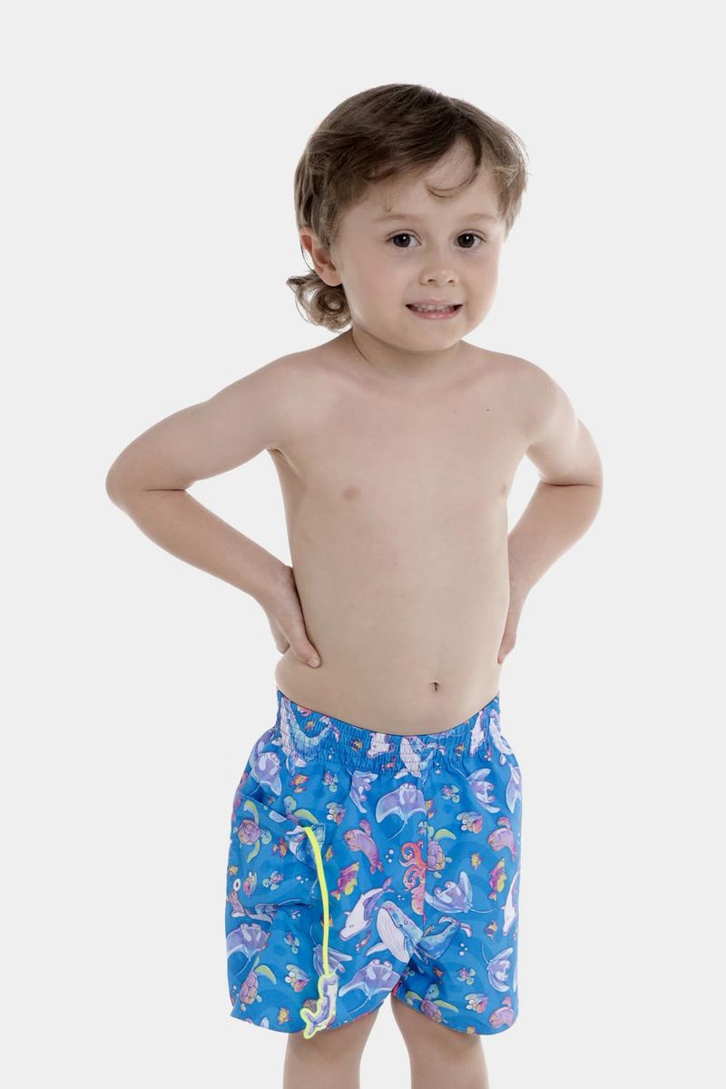 Pantaloneta Hammerhead Heroes Multicolor Bebé Masculino