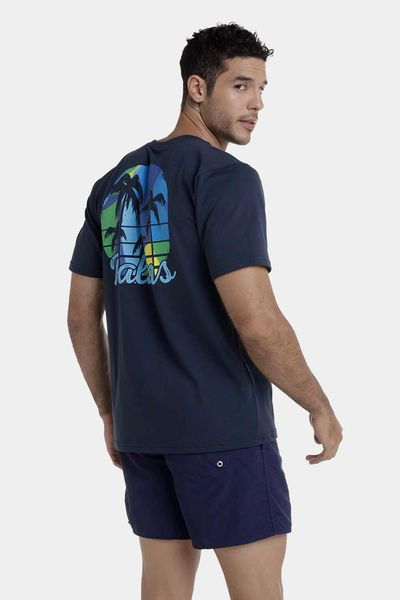 Camiseta Manga Corta Hawaian Garden Hombre