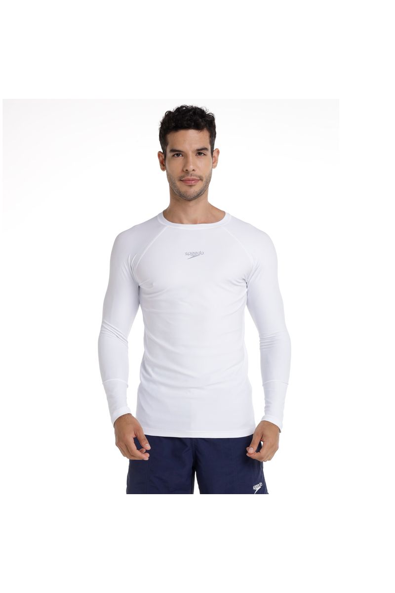 Camiseta Manga Larga Hyden Blanco Unisex