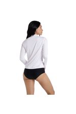 Camiseta Manga Larga Sunshirt Blanco Mujer